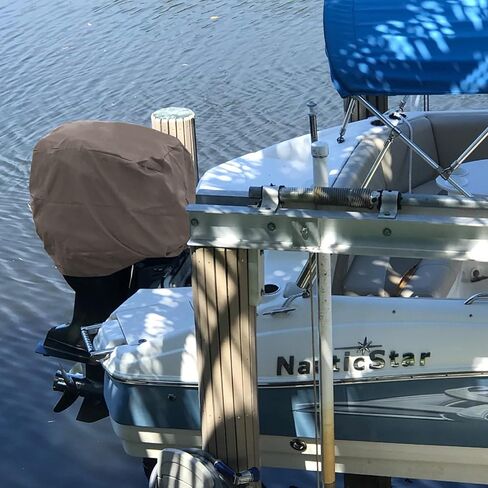 غطاء محرك خارجي من Primeshield، أغطية محرك قارب مقاومة للماء، غطاء محرك عالي التحمل 600D، غطاء محرك خارجي يناسب محرك يصل إلى 60 حصان in Kuwait