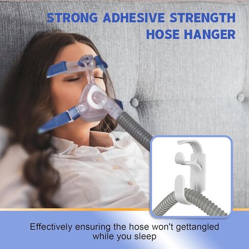 4 قطع من الملحقات لخرطوم CPAP، 2 حزمة خرطوم شماعات و2 فرشاة تنظيف لقناع CPAP، مجموعة تنظيف تنظيم حامل الأنابيب، 7 أقدام مرنة + 7 بوصات فرشاة سلك فولاذية يدوية in Kuwait