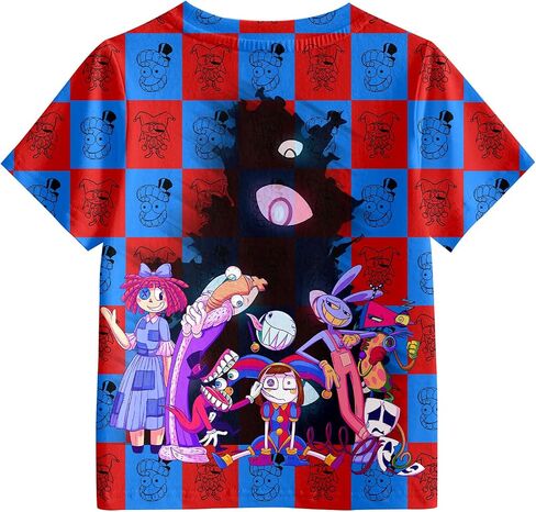 Cute Circus T-Shirt for Kids Daily Outfits, Shirt for Boys Girls Kids Party in Saudi Arabia