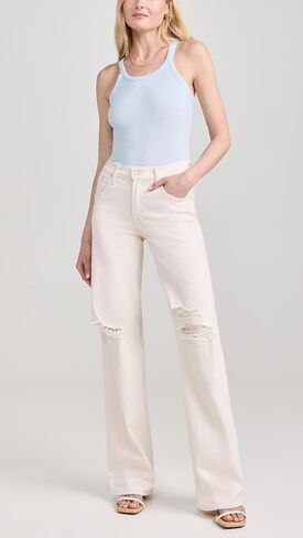 MOTHER Women's The Down Low Spinner Heel Jeans in Saudi Arabia