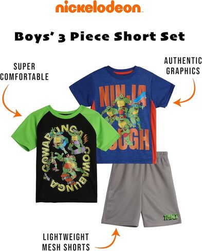 Nickelodeon Paw Patrol Boys 3-Piece Summer T-Shirt, Tank Top, and Short Set (Toddler/Little Boys) in Saudi Arabia