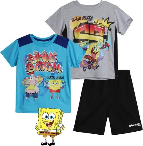 Nickelodeon Paw Patrol Boys 3-Piece Summer T-Shirt, Tank Top, and Short Set (Toddler/Little Boys) in Saudi Arabia