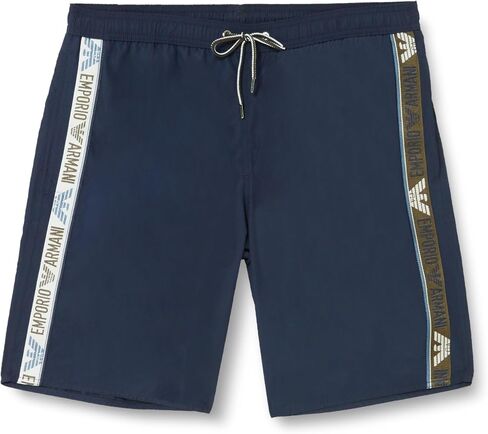 Emporio Armani Men's Standard Logotape Swim Bermuda in Saudi Arabia