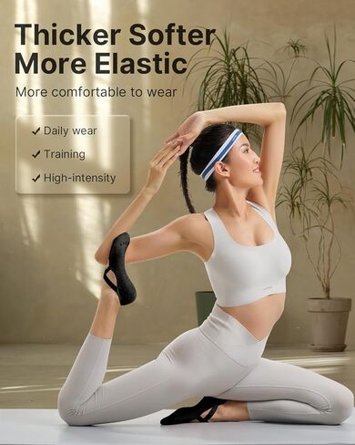 جوارب YOTTOY Pilates - جوارب ذات قبضة لزجة للنساء، مثالية لليوجا والبار النقي وتمارين الرقص in Kuwait