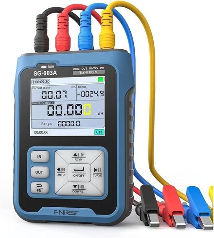 SG-003A Signal Generator - 0-24mA 0-24V Current Voltage Adjustable Analog Simulator, Preset Value, Real-time Curve, Historical Record, Multiple Signal Programmable Function Generator in Saudi Arabia