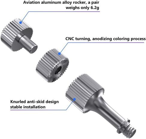عصا تحكم ذكية متوافقة مع وحدة التحكم الذكية DJI RC-N1، عصا تحكم بديلة من الألومنيوم، عصا تحكم بديلة متوافقة مع ملحقات طائرات DJI Mini 3 Pro بدون طيار in Kuwait