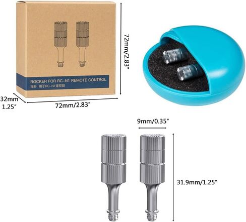 عصا تحكم ذكية متوافقة مع وحدة التحكم الذكية DJI RC-N1، عصا تحكم بديلة من الألومنيوم، عصا تحكم بديلة متوافقة مع ملحقات طائرات DJI Mini 3 Pro بدون طيار in Kuwait