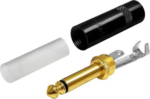 WORLDS BEST CABLES 2 Units - 2.5 Foot -Pedal, Effects, Patch, Guitar Instrument Cable Custom Made Made Using Mogami 2319 Wire and Neutrik-Rean NYS224BG Gold ¼ inch (6.35mm) TS Plugs in Saudi Arabia