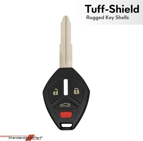 StandardAutoPart Premium Shell Case for Remote Head Key, Rugged Design Compatible with Mitsubishi Endeavor 2006 2007 OUCG8D-620M-A (3 Button) in Saudi Arabia