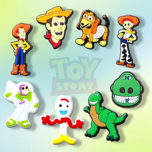 20 قطعة من حليات تزيين الأحذية الكرتونية لسدادات التمساح، إكسسوارات ساحرة كرتونية لطيفة لصالح حفلات الأطفال in Kuwait