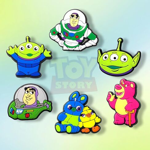 20 قطعة من حليات تزيين الأحذية الكرتونية لسدادات التمساح، إكسسوارات ساحرة كرتونية لطيفة لصالح حفلات الأطفال in Kuwait