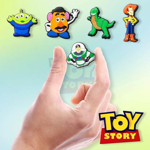 20 قطعة من حليات تزيين الأحذية الكرتونية لسدادات التمساح، إكسسوارات ساحرة كرتونية لطيفة لصالح حفلات الأطفال in Kuwait