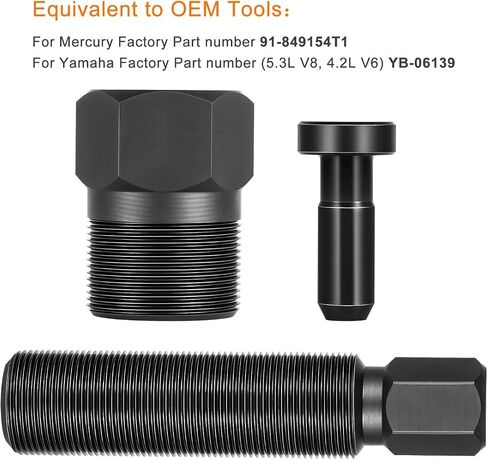 Bonbo Flywheel Puller Flywheel Removal Tool 1.5" x16 for Mercury & Yamaha Outboard Alternative to Mercury OE# 91-849154T1, Yamaha OE# YB-06139 in Saudi Arabia