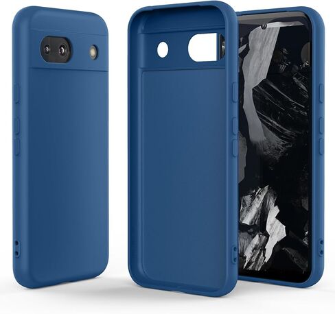 for Google Pixel 8a Case (2024) TPU Silicone Phone Case with Camera Protection Soft Interior Slim Fit Flexible Back Cover for Pixel 8a - Beige in Kuwait