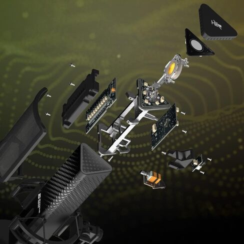 ENDGAME GEAR XSTRM USB RGB Microphone for PC Gaming, Cardioid Gaming Mic, Black in Kuwait