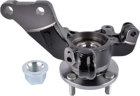 Front Left Wheel Hub Bearing Steering Knuckle Assembly Replacement for Nissan Versa 13-19 Versa Note 2014-2019 L4 1.6L BR935009LK in Saudi Arabia