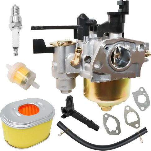 طقم المكربن ​​متوافق مع Husqvarna PW3200 3200PSI 2.7GPM PW3100 3100 PSI 2.8GPM، استبدل PW3200 بحشوات قابس شرارة فلتر الهواء in Saudi Arabia