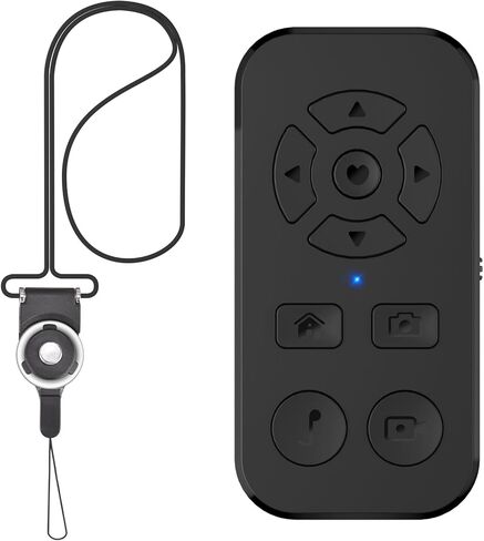 Wireless Camera Remote Shutter for Smartphones (2 Pack), zttopo Wireless Phone Camera Remote Control Compatible with iPhone/Android Cell Phone - Create Amazing Photos and Selfies, Wrist Strap Included in Saudi Arabia