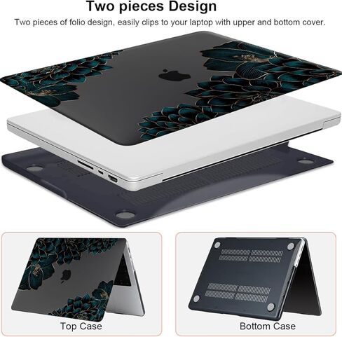 Woven Logo Cutout Case for MacBook Pro 14 inch 2026-2021 M5 M4 M3 M2 M1 A3427 A3426 A3434 A3112 A3185 A3401 A2918 A2992 A2779 A2442, Woven Fabric Texture PU Leather Hardshell & Keyboard Cover, Beige in Saudi Arabia