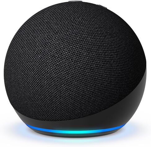 Amazon Echo Dot (newest model) - Vibrant sounding speaker, Designed for Alexa+, Great for bedrooms, dining rooms and offices, Charcoal in Saudi Arabia