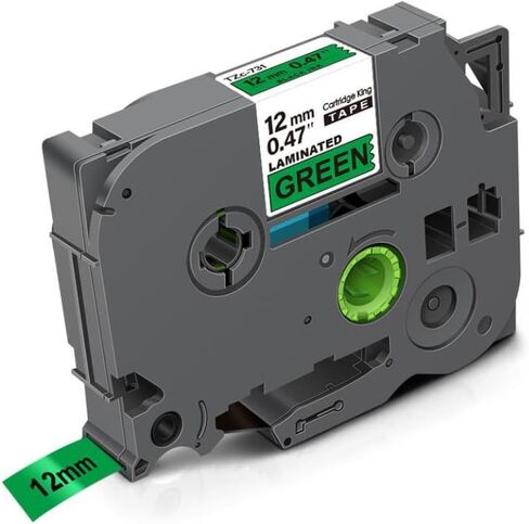 12mm TZe-White-Label TZ231 TZ 231 131 Black On White Laminated Tape Compatible with Label Printer Models for Part Number TZ231(Black on Silver) in Saudi Arabia