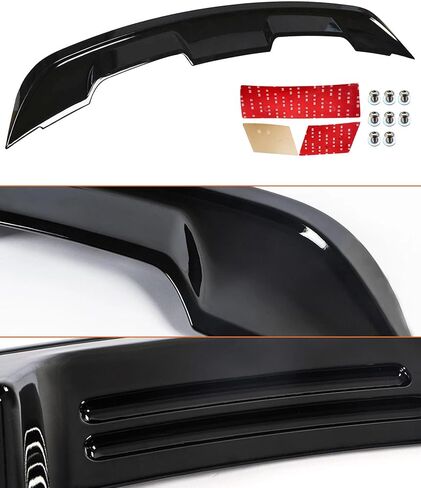 Gloss Black Rear Spoiler Wing Compatible with 2015-2023 Ford Mustang 2-Door Models ABS Trunk Wing Spoiler in Saudi Arabia