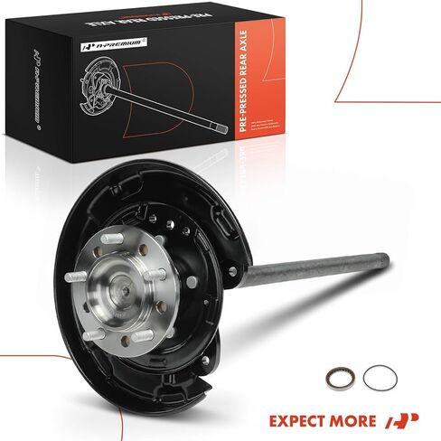 مجموعة عمود المحور الأيمن الخلفي A-Premium متوافقة مع Toyota Tundra 2007-2014 4.0L، Tundra 2010-2016 4.6L، Tundra 2007-2009 4.7L، جانب الركاب in Saudi Arabia