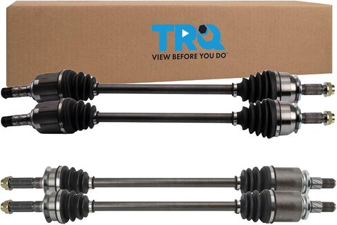TRQ CV Axle Shaft Assembly Set Front & Rear Compatible with 2014-2018 Subaru Forester in Saudi Arabia