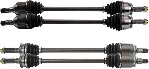 TRQ CV Axle Shaft Assembly Set Front & Rear Compatible with 2014-2018 Subaru Forester in Saudi Arabia