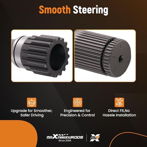 طقم عمود متوسط ​​للمحور التفاضلي الأمامي الأيمن من maxpeedingrods لـ 2012-2018 Ram 1500 4WD طقم عمود داخلي، 68257420AF 68257421AF 68257422AF 722N695BKA in Saudi Arabia