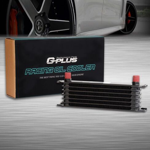 G-PLUS 30 Row AN10-10AN مبرد زيت ألومنيوم لناقل الحركة العالمي باللون الأسود in Saudi Arabia