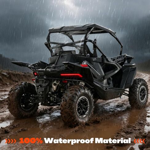 JERBOR UTV زجاج أمامي ناعم مقاوم للمطر والثلج مناسب لـ CFMOTO ZForce 950 HO HOEX 2020-2024، لـ CFMOTO ZForce 950 Sport 2020-2022، درع ناعم UTV مقاوم للماء in Saudi Arabia