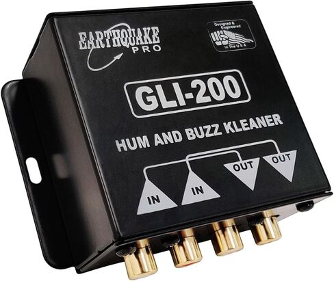 Earthquake Sound GLI-200 Hum and Buzz Kleaner 600 Ohm RCA in/Out Ground Loop Isolator in Kuwait