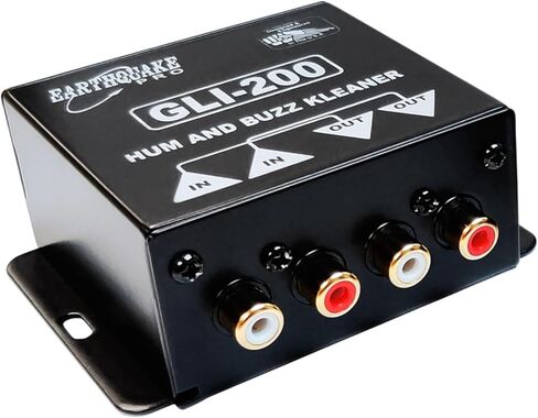 Earthquake Sound GLI-200 Hum and Buzz Kleaner 600 Ohm RCA in/Out Ground Loop Isolator in Kuwait