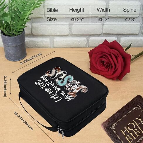 Bible Covers for Women& Girls, Durable Bible Cover Case for Women with Handles, All-in-One Bible Journaling Kit, Perfect Bible Study Kit and Bibles Study Supplies in Kuwait