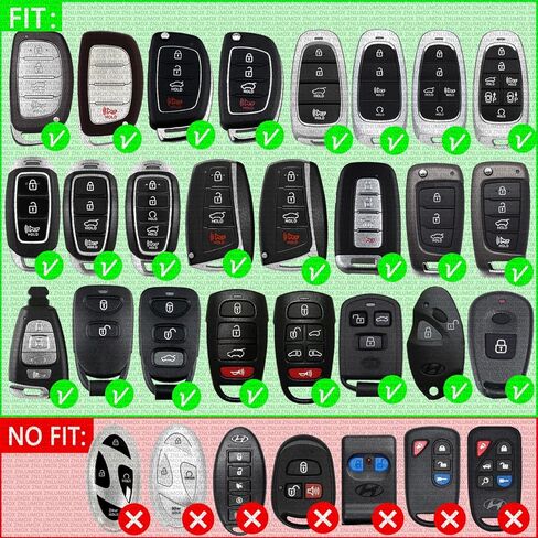 Key Fob Replacement Batteries for Hyundai KIA (Elantra Sonata Tucson Santa Fe Accent Kona Palisade Sportage Sorento Soul Forte Optima K5 Rio Sedona NIRO Seltos EV6 etc.) Key Remote in Kuwait