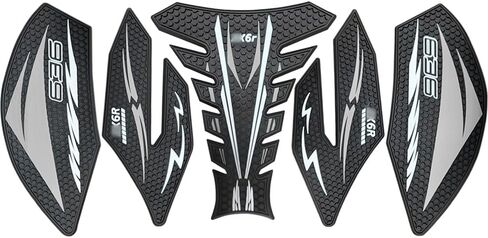 for Ninja ZX6R ZX 6R ZX-636 Ninja zx6r zx636 2025 2024 2023-2009 New Accessories Fuel Tank Sticker Motorcycle Fuel Tank Traction pad zx6r Fuel Tank Grip Fuel Tank Sticker Fuel Tank Grip (Grey) in Saudi Arabia