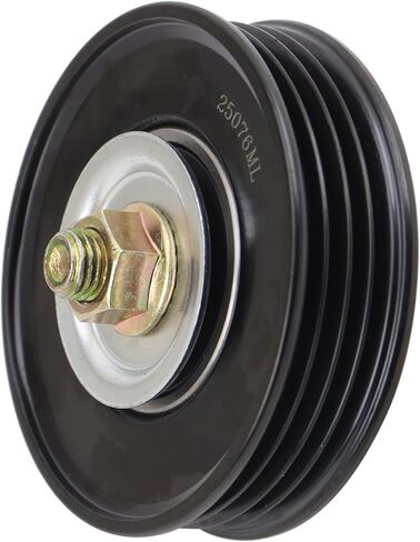 TRQ Serpentine Belt Idler Pulley Compatible with 86-90 Acura 89-97 Geo 95 Mazda 85-04 Toyota in Saudi Arabia