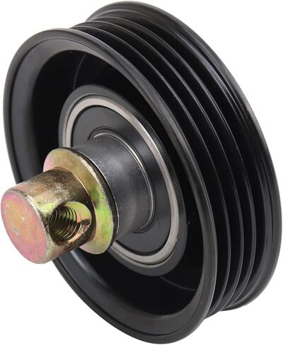 TRQ Serpentine Belt Idler Pulley Compatible with 86-90 Acura 89-97 Geo 95 Mazda 85-04 Toyota in Saudi Arabia