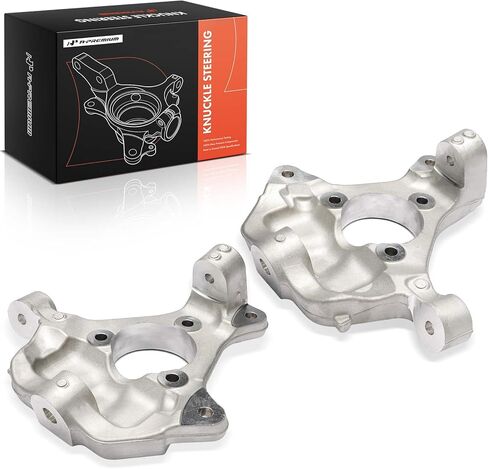 A-Premium 2 x Suspension Steering Knuckles Compatible with Chevrolet Silverado 1500 2014-2018, Tahoe, Suburban & GMC Sierra 1500, Yukon, Yukon XL & Cadillac Escalade, 2WD or 4WD, Driver and Passenger in Saudi Arabia