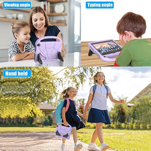 2022 All-New Kids Tablet Case for 8" Tablets Not Fit iPad Nokia 8 inch Tablets(Only 12/10th Gen, 2022/2020), Patamiyar Light Weight Shockproof EVA Protective Case with Handle Stand -Turquoise in Kuwait