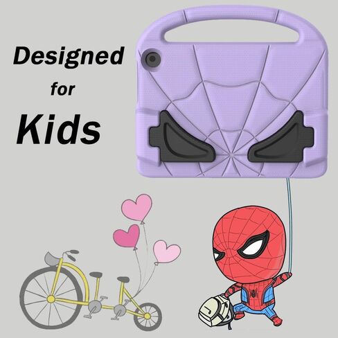 2022 All-New Kids Tablet Case for 8" Tablets Not Fit iPad Nokia 8 inch Tablets(Only 12/10th Gen, 2022/2020), Patamiyar Light Weight Shockproof EVA Protective Case with Handle Stand -Turquoise in Kuwait