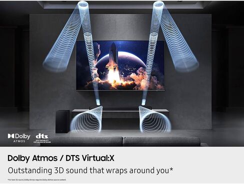 Samsung HW-S60D S-Series 5.0ch. Wireless Dolby Atmos Soundbar w/Q-Symphony (2024) Bundle with 2 Year CPS Enhanced Protection Pack in Saudi Arabia
