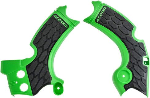 واقيات إطار Acerbis X-Grip أخضر/أسود لـ Kawasaki KX250F 2015-2018 in Saudi Arabia