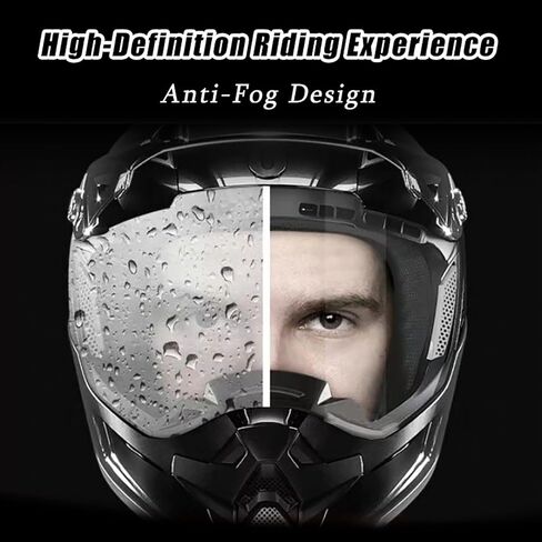 Motorcycle Helmet Visor Lens for Alpinestars Supertech SR10, Helmet Visor Lens Wind Shield Protective Cover, Anti-Fog Motorcycle Helmet Face Shield Replacement, H Dark Black in Saudi Arabia