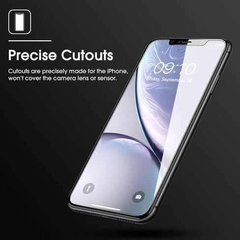 OMOTON Tempered Glass Screen Protector for New iPod Touch 7th Generation 6th Gen 5th Gen (2015/2019 Released), 2 Pack in Kuwait