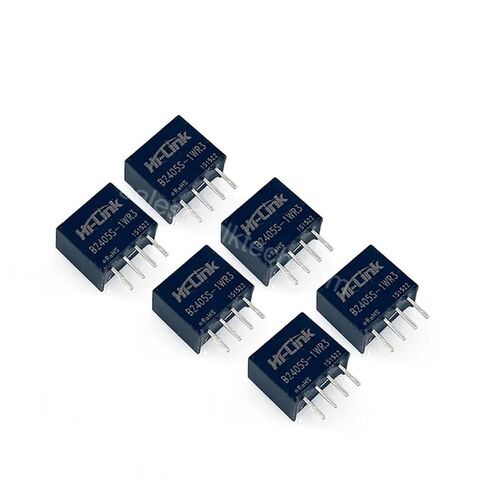 2pcs/Lot B2405S-1WR3 24V to 5V 200mA DC DC Isolated Step-Down Power Supply Module Low Ripple Smart Home in Saudi Arabia