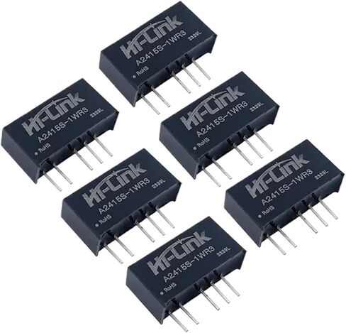 2pcs/Lot A2415S-1WR3 ±15V ±34mA DC DC Dual Output Isolated Power Supply Module High Efficiency Low Ripple in Saudi Arabia