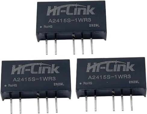 2pcs/Lot A2415S-1WR3 ±15V ±34mA DC DC Dual Output Isolated Power Supply Module High Efficiency Low Ripple in Saudi Arabia