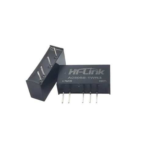 10pcs/Lot A0505S-1WR3 5V to 5V DC DC Dual Output Isolated Power Supply Module High Efficiency Low Ripple in Saudi Arabia